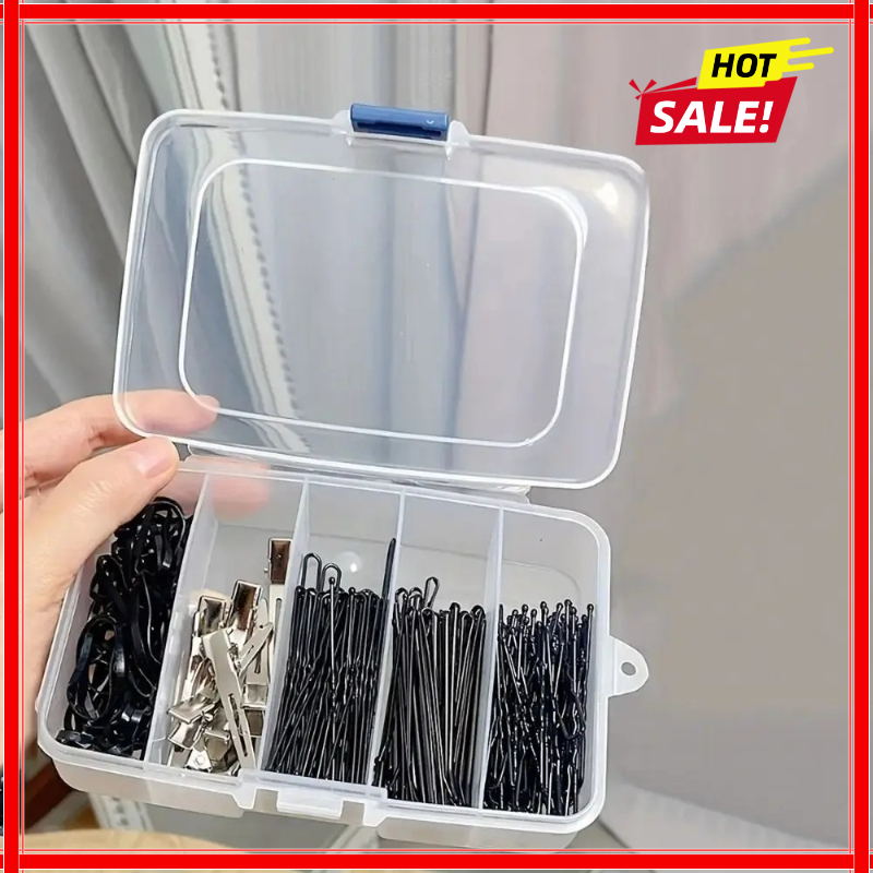 Accessories Travel Jewelry Box - Set di 2 Scatole Trasparenti Portatili