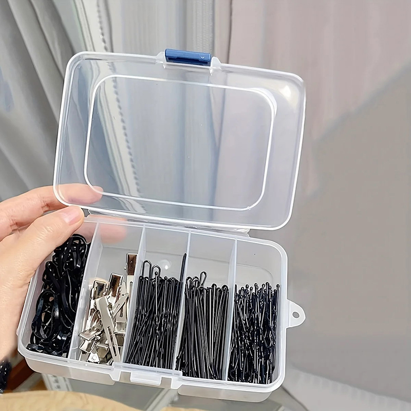 Accessories Travel Jewelry Box - Fermagli per capelli in plastica portatili