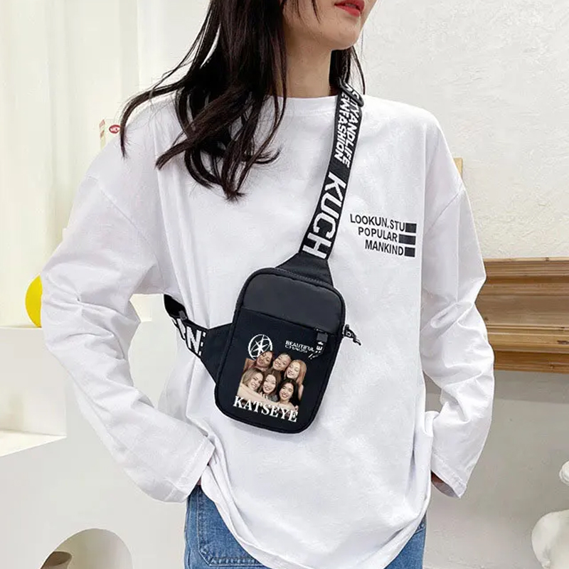 Travel Accessories Cute - Moda K POP K-KATSEYE Borsa a