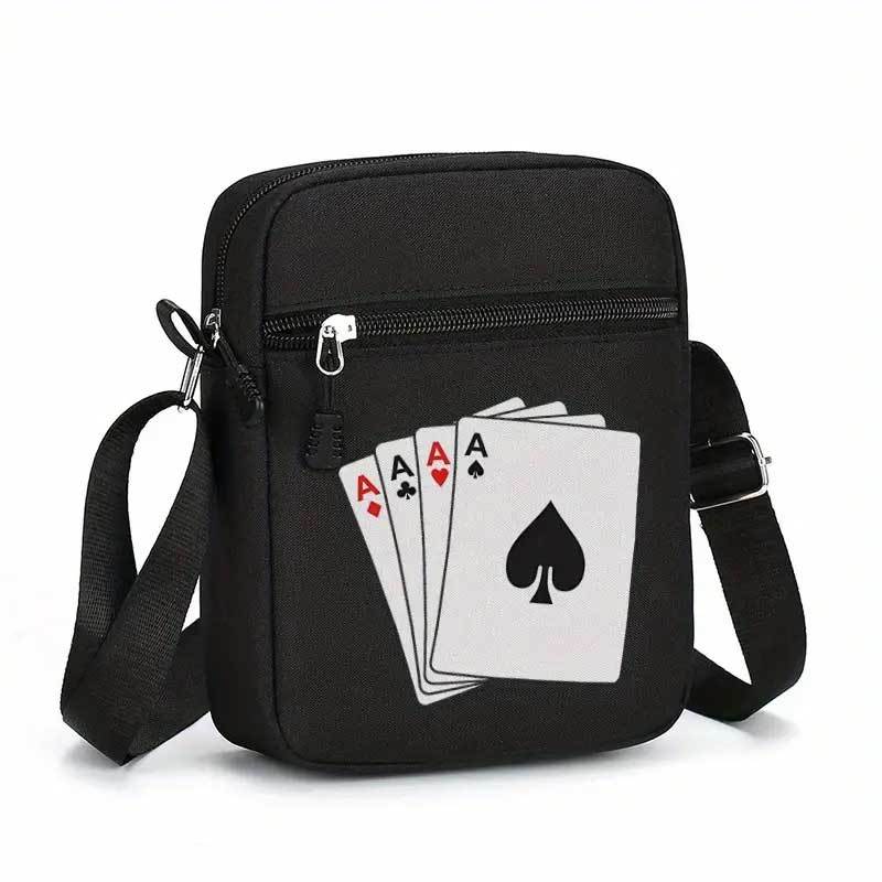 Travel Accessories Bag - Borsa a Tracolla in Tela con
