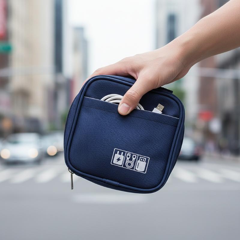 Cable Organizer Travel - 【Y】Borsa organizer per cavi impermeabile e
