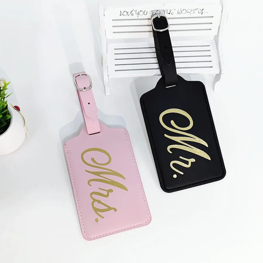 Travel Accessories Name - 2 pz/set Mr Mrs coppie etichetta