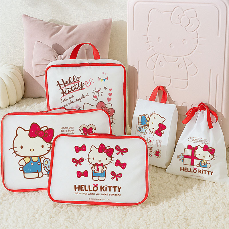 Travel Accessories New - Borsa da Viaggio Anime Hello Kitty,