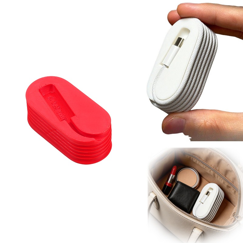 Cable Organizer Travel - 1/2PCS Organizzatore di cavi portatile anti-groviglio