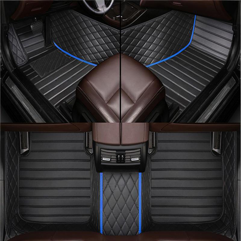 Travel Accessories Leather - Set di 3 Tappetini Auto Personalizzati