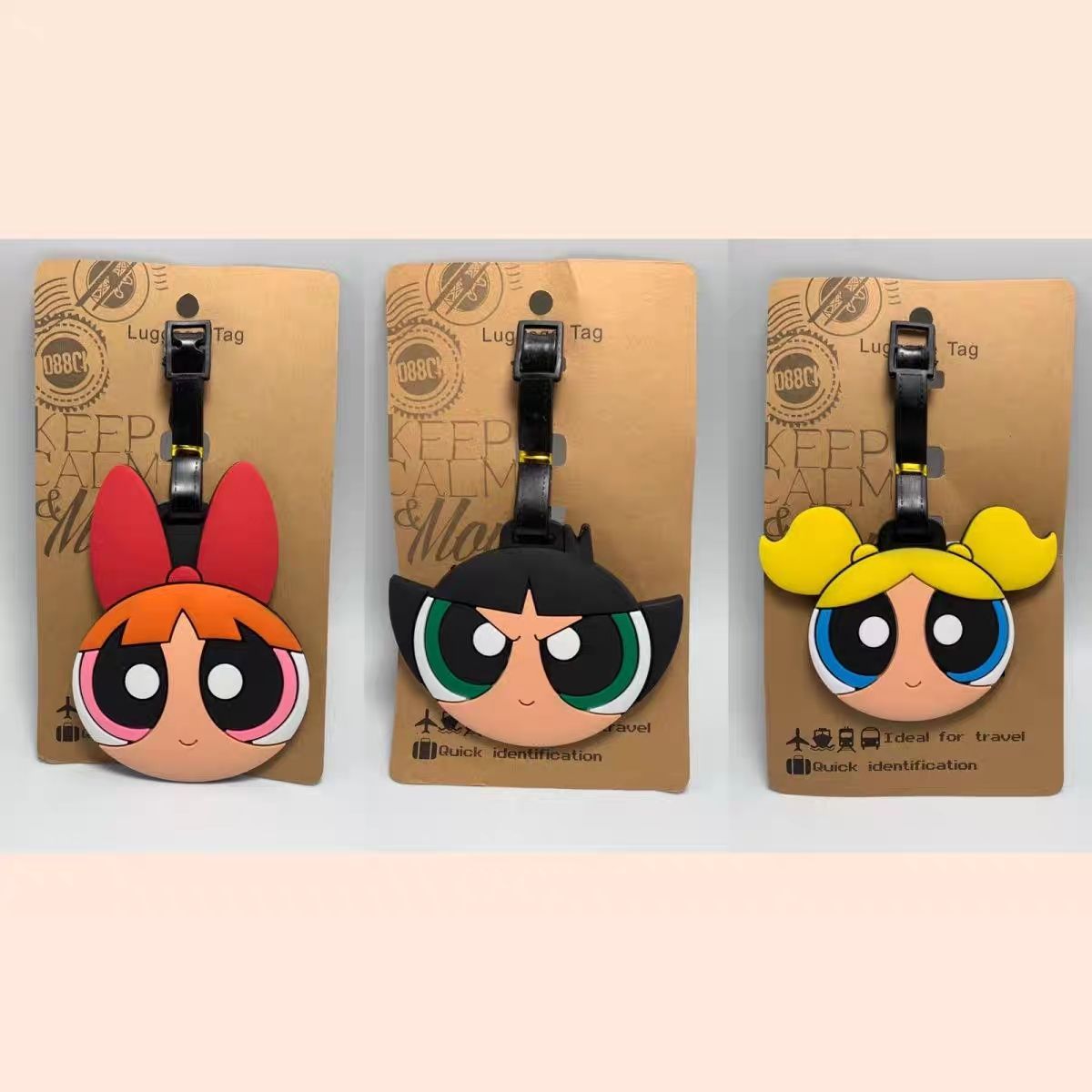 Travel Accessories Cute - Ciondolo per borsa Anime The Powerpuff
