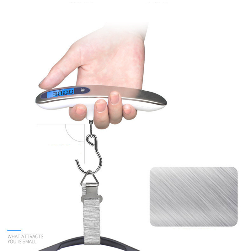 Travel Accessories Display - Bilancia portatile Display LCD digitale 110lb/50kg
