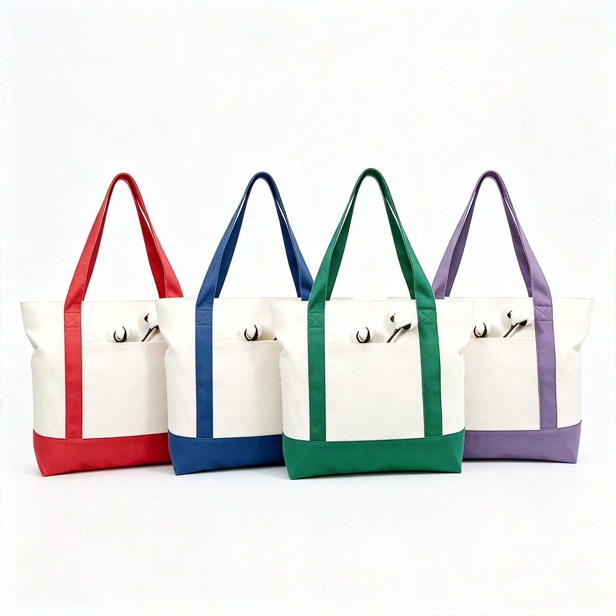 Travel Accessories Pink - Borsa tote in tela colorblock da