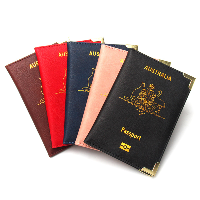Travel Accessories Australia - Custodia per passaporto da viaggio australiano