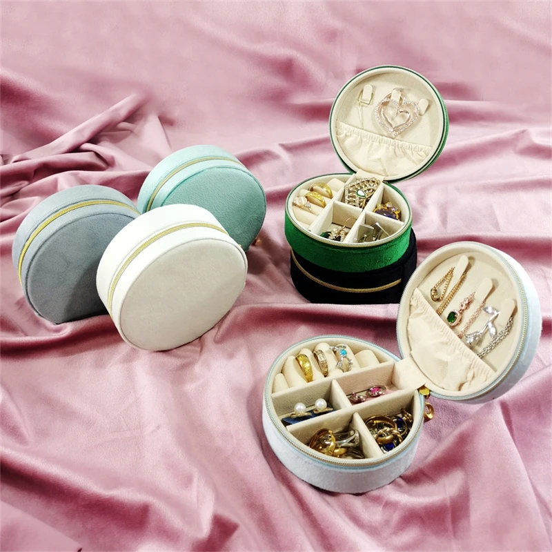 Accessories Travel Jewelry Box - Portagioie Portatile Stile Europeo Principessa Coreana,