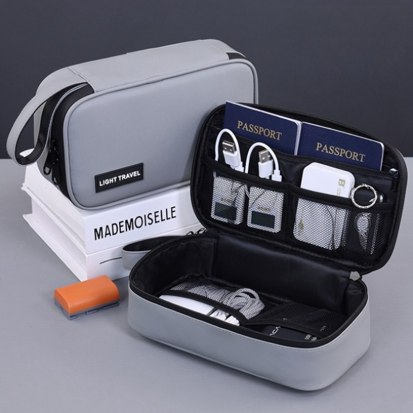 Travel Accessories Bag - Borsa portaoggetti digitale leggera e portatile,
