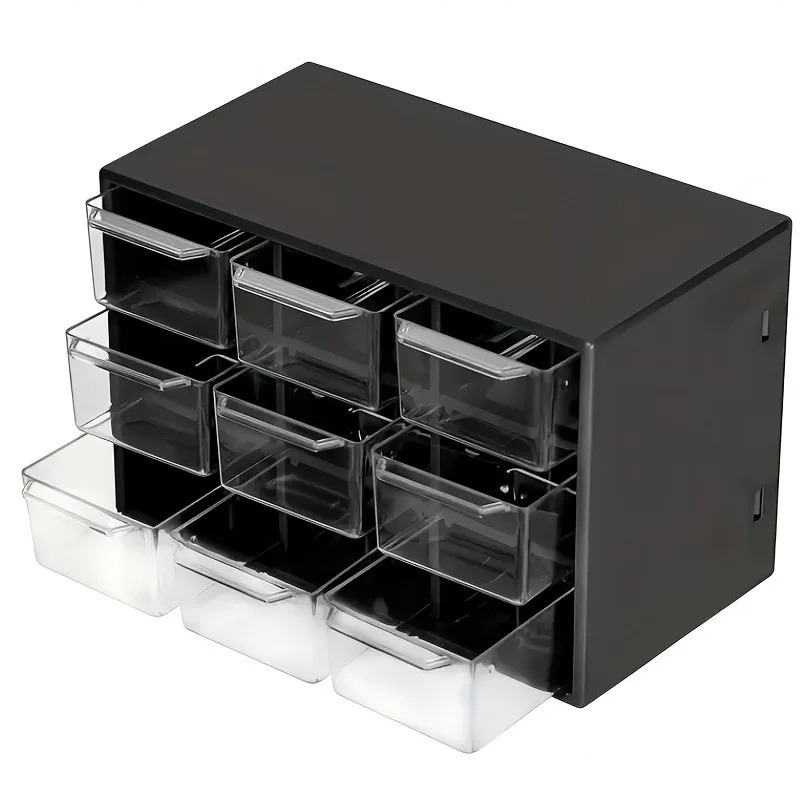 Accessories Travel Jewelry Box - Organizer per cassetti da tavolo multi-griglia