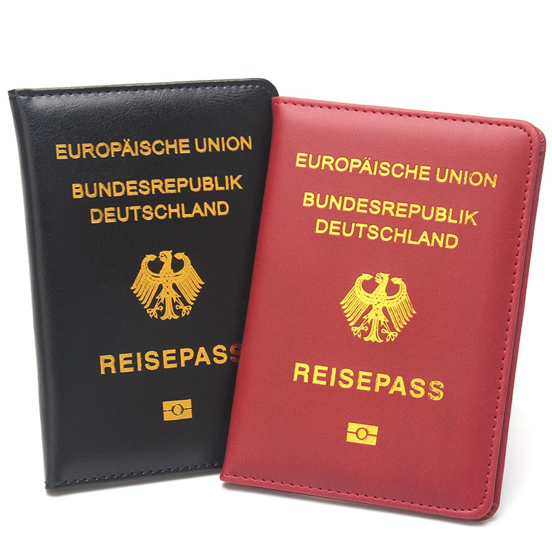 Travel Accessories Pink - Custodia per passaporto tedesco Custodia per
