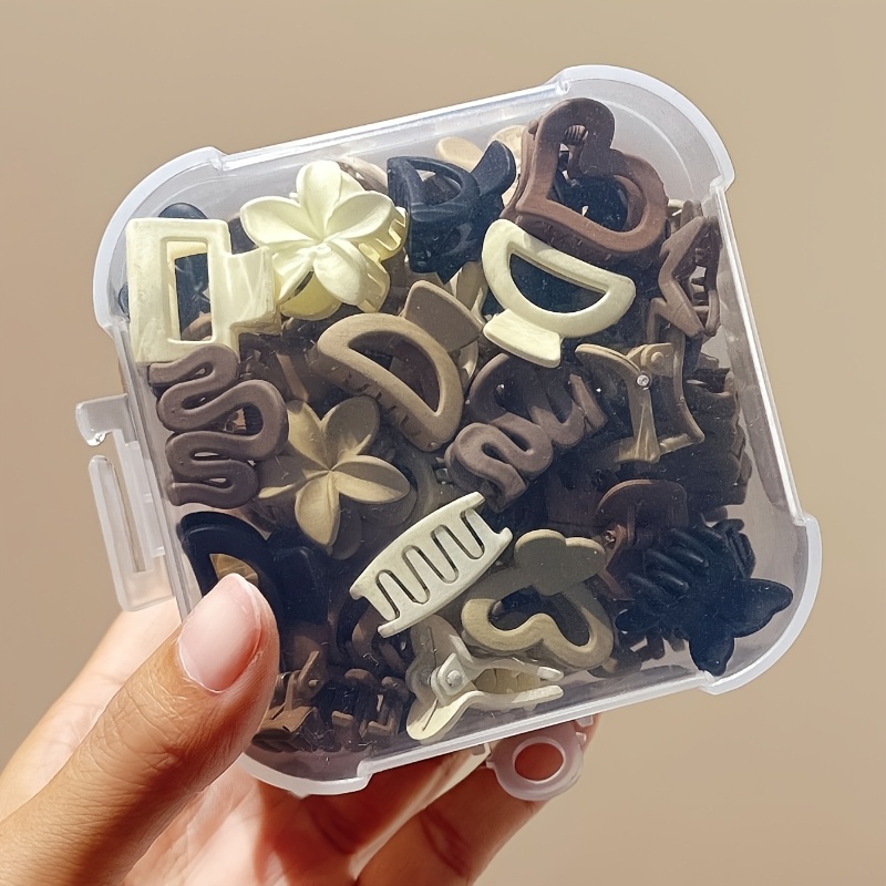 Travel Accessories For 6 Year Old - Confezione mista beige da 5/10/20/30 clip
