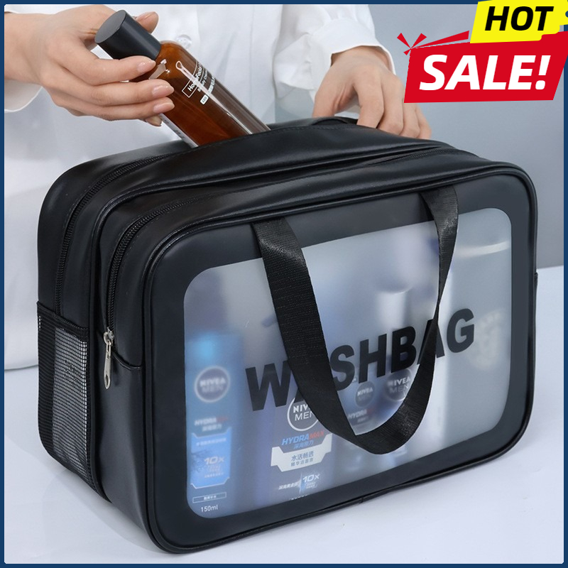 Toiletry Bag Tsa - Separazione asciutta e bagnata doppia borsa