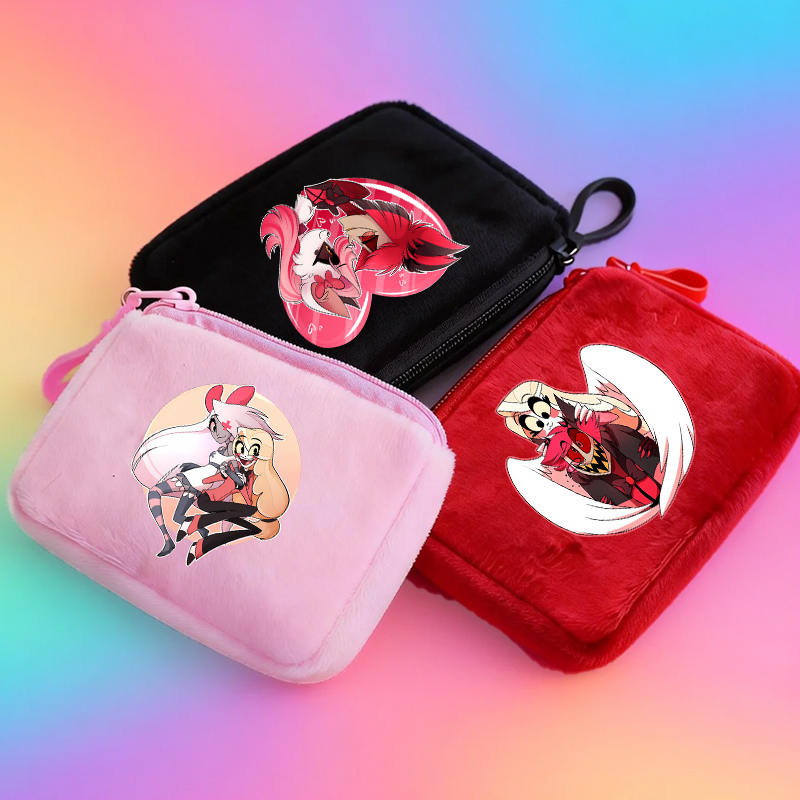 Travel Accessories Cute - Hazbins Hotel Series Mini Portafoglio Cartoon