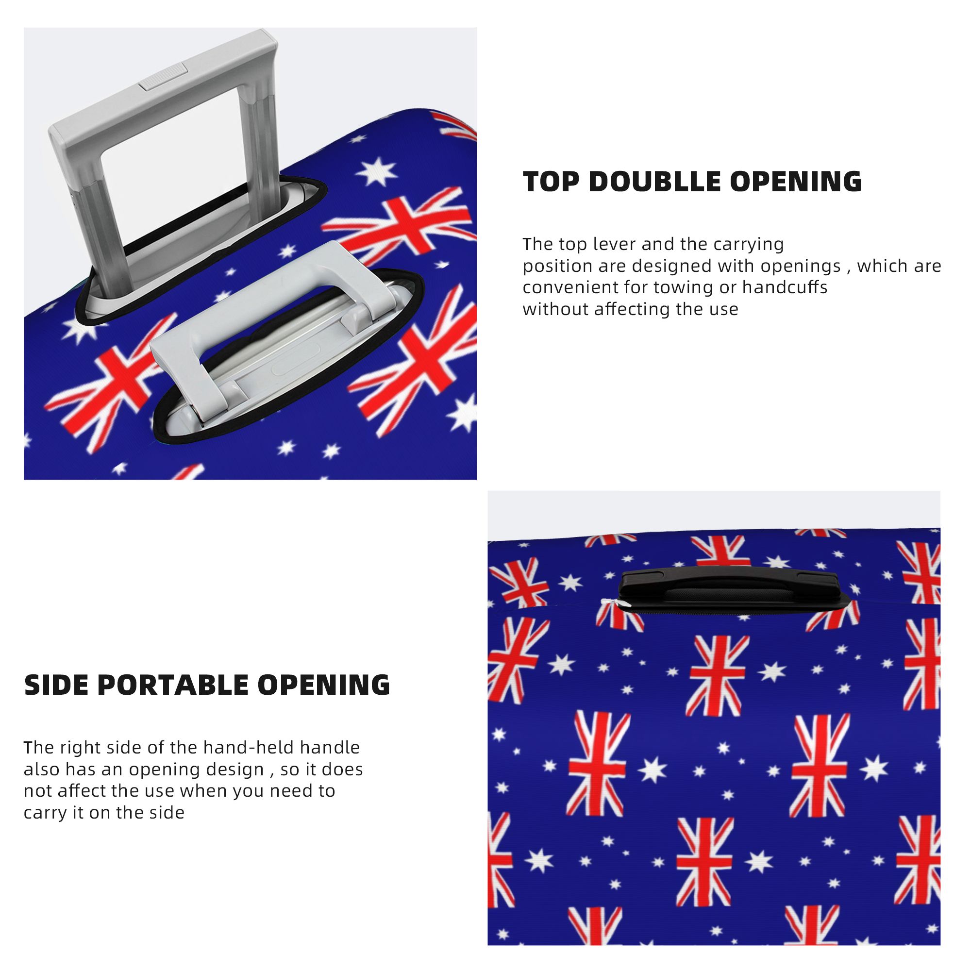 Copertura per bagagli con band - Travel Accessories Australia recensione e prezzo