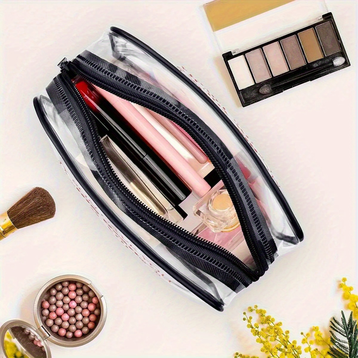1 Pezzo Borsa Trasparente per  - Toiletry Bag Tsa recensione e prezzo