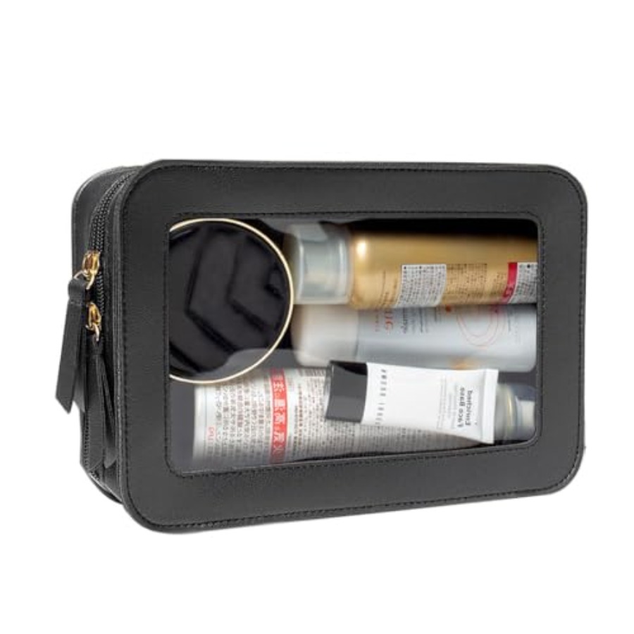 Borsa per il Trucco Trasparent - Toiletry Bag Tsa recensione e prezzo