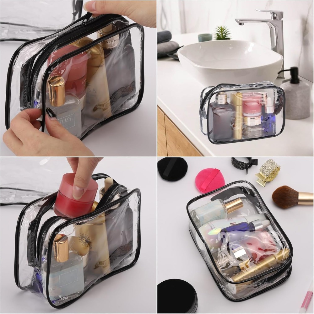 Borse trasparenti, borse picco - Toiletry Bag Tsa recensione e prezzo