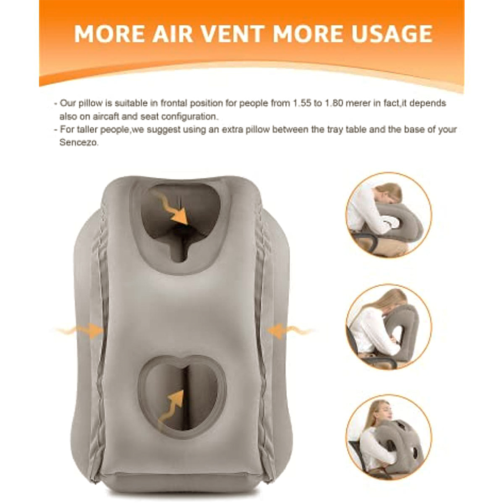 Cuscino da viaggio gonfiabile, - Travel Accessories For Long Haul Flights recensione e prezzo