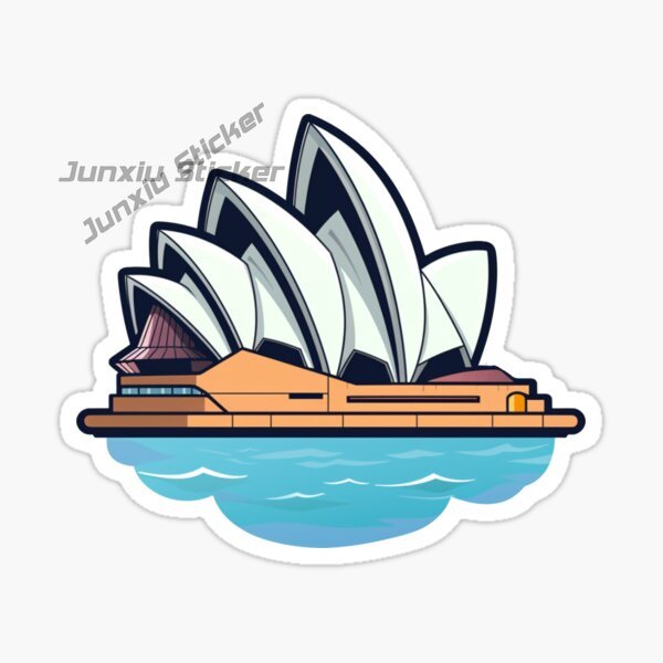 SYDNEY AUSTRALIA Adesivo per a - Travel Accessories Australia recensione e prezzo