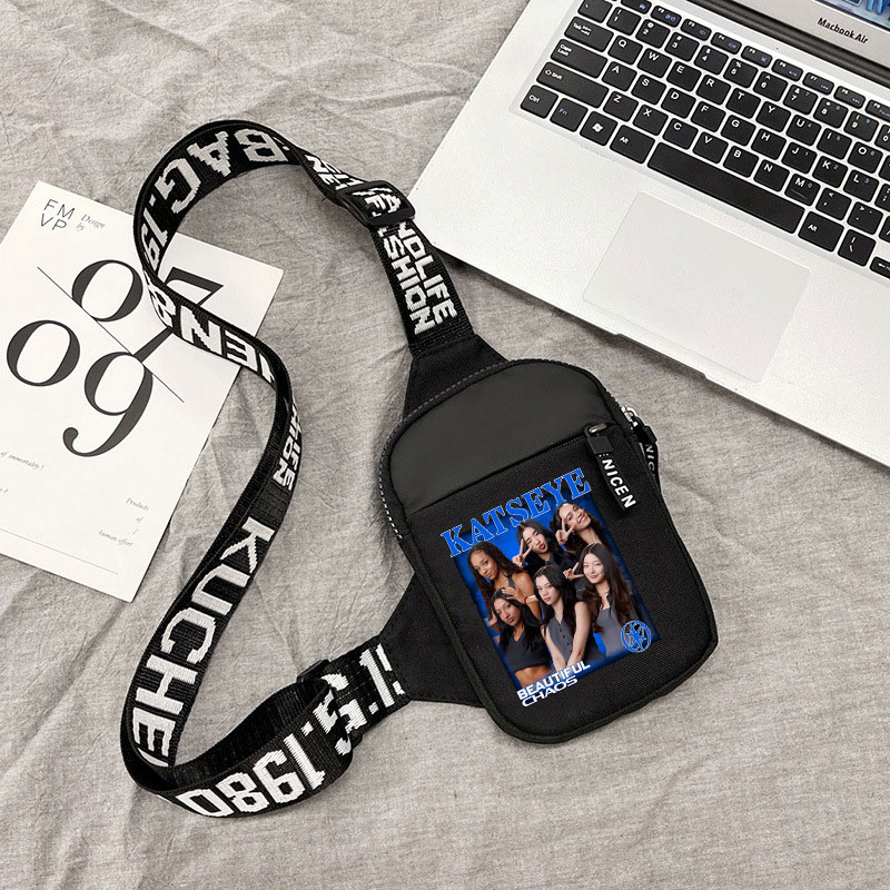 Moda K POP K-KATSEYE Borsa a t - Travel Accessories Cute recensione e prezzo