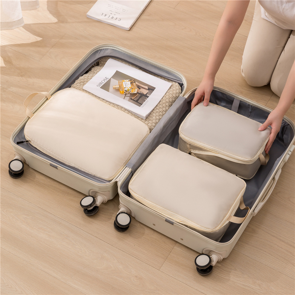 Set di 3 Borse da Viaggio Comp - Travel Accessories Pink recensione e prezzo