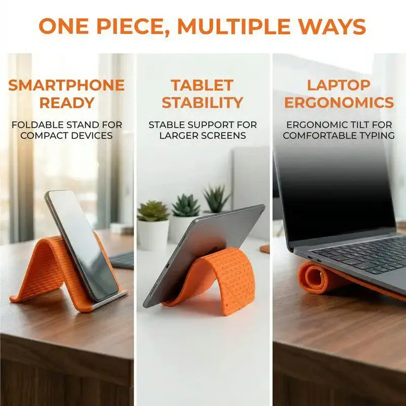 Supporto Pieghevole in Silicon - Travel Accessories Display recensione e prezzo