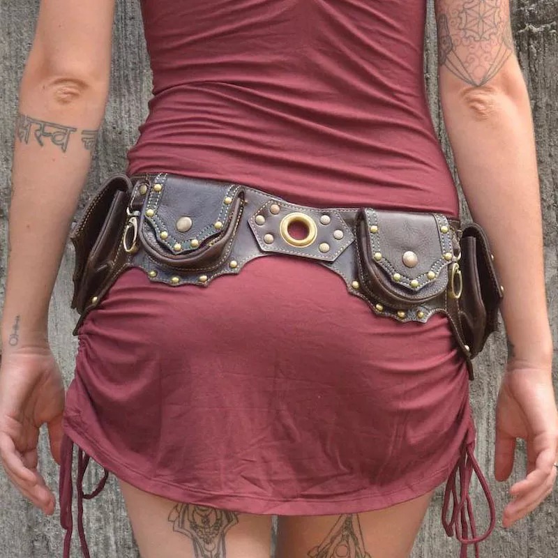 1pc Medievale Steampunk Marsup - Travel Accessories Hip Belt recensione e prezzo