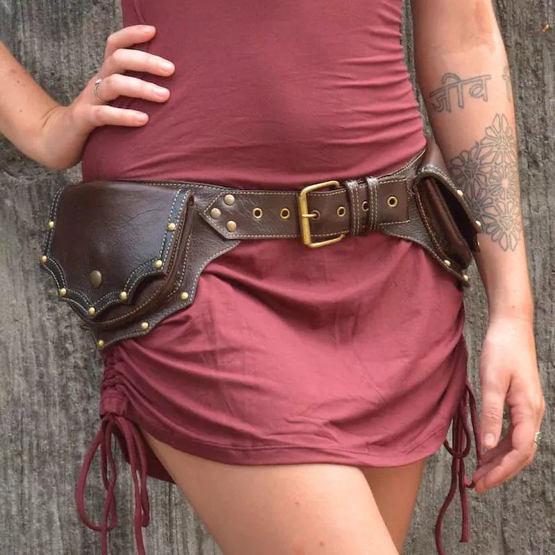 1pc Medievale Steampunk Marsup - Travel Accessories Hip Belt recensione e prezzo