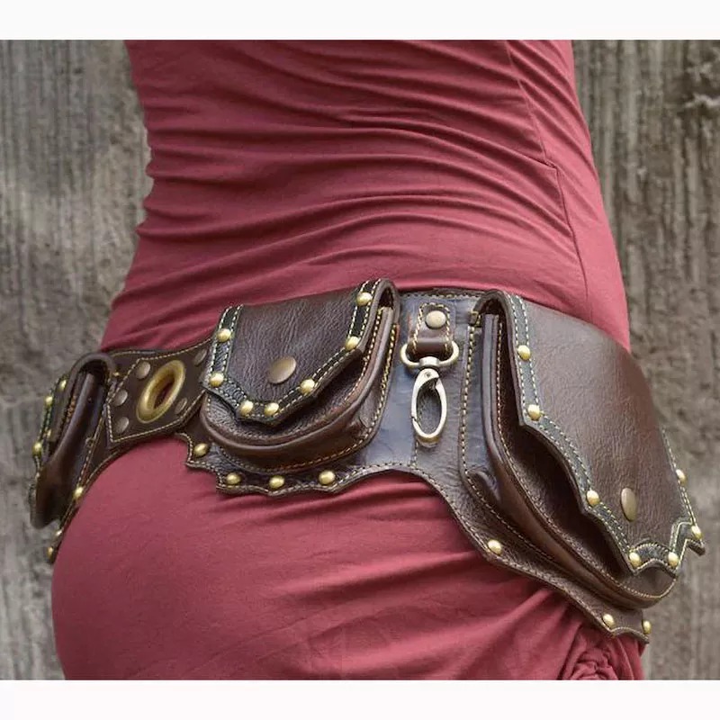 1pc Medievale Steampunk Marsup - Travel Accessories Hip Belt recensione e prezzo