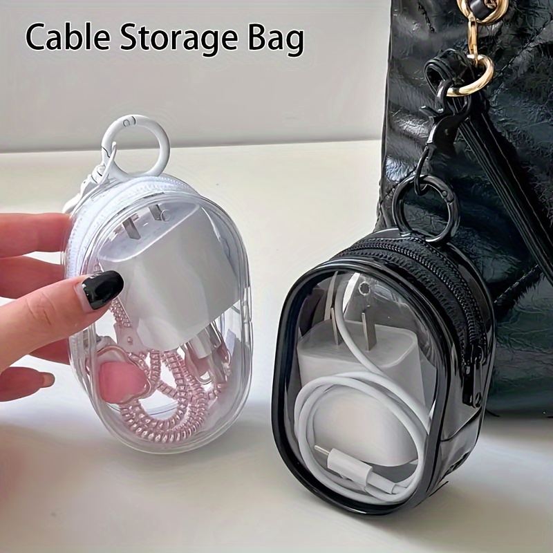 Borsa Portatile Mini Trasparen - Cable Organizer Travel recensione e prezzo