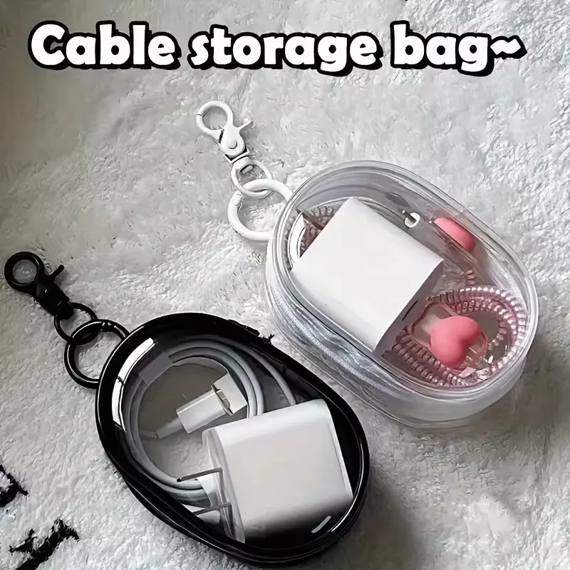 Borsa Portatile Mini Trasparen - Cable Organizer Travel recensione e prezzo