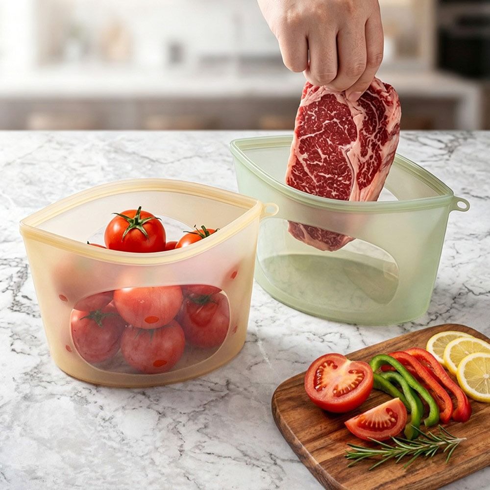 Sacchetto in Silicone per Cons - Reusable Zip Bag recensione e prezzo