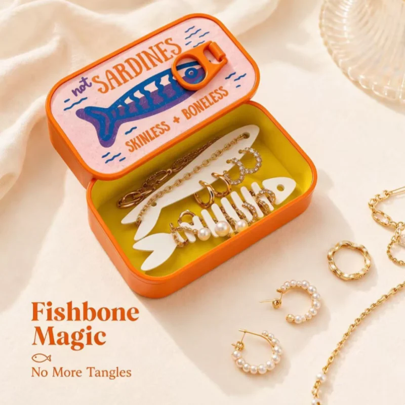 Mini Scatola di Latta con Stam - Accessories Travel Jewelry Box recensione e prezzo