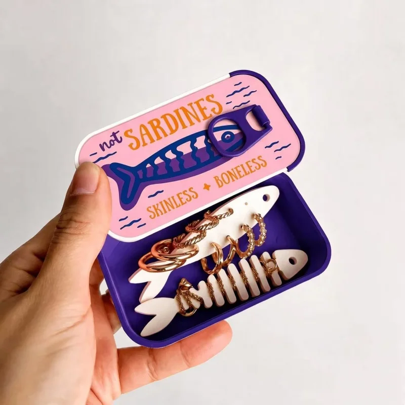 Mini Scatola di Latta con Stam - Accessories Travel Jewelry Box recensione e prezzo