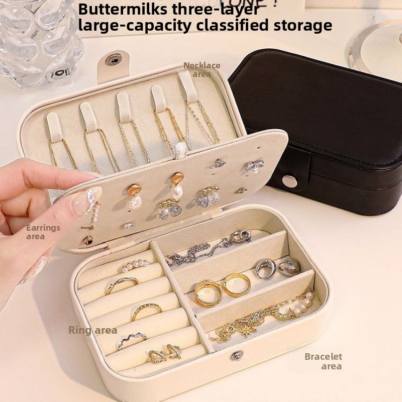 Scatola portagioie portatile a - Accessories Travel Jewelry Box recensione e prezzo