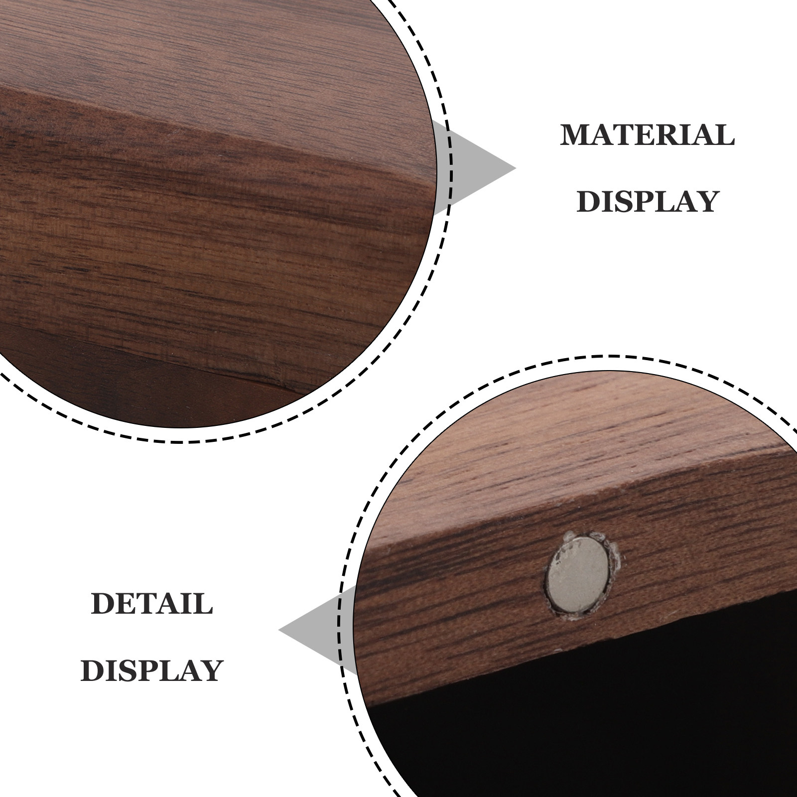 Scatola Quadrata in Legno di N - Accessories Travel Jewelry Box recensione e prezzo