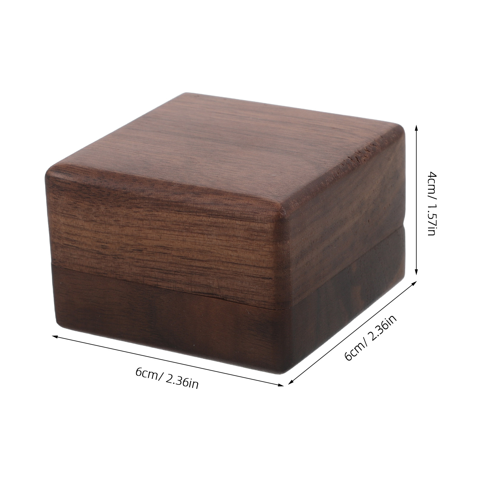 Scatola Quadrata in Legno di N - Accessories Travel Jewelry Box recensione e prezzo