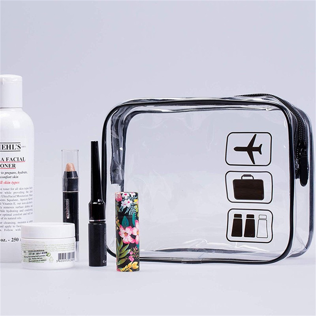 1 Borsa da Viaggio Trasparente - Toiletry Bag Tsa recensione e prezzo