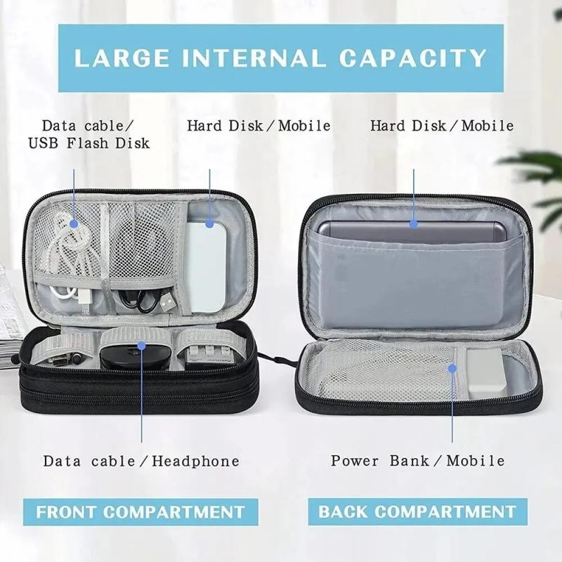1 Pezzo Borsa Organizer da Via - Cable Organizer Travel recensione e prezzo