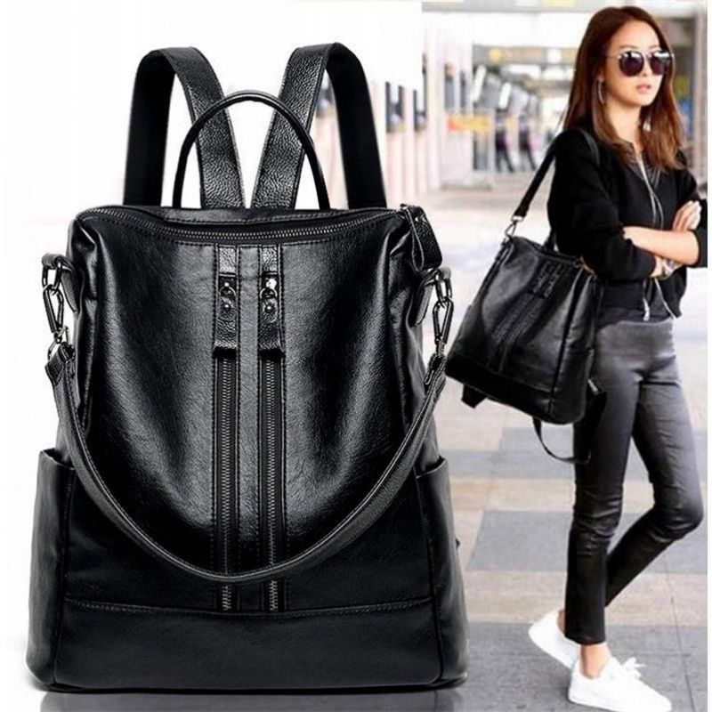 Zaino da donna in morbida pell - Travel Accessories Leather recensione e prezzo