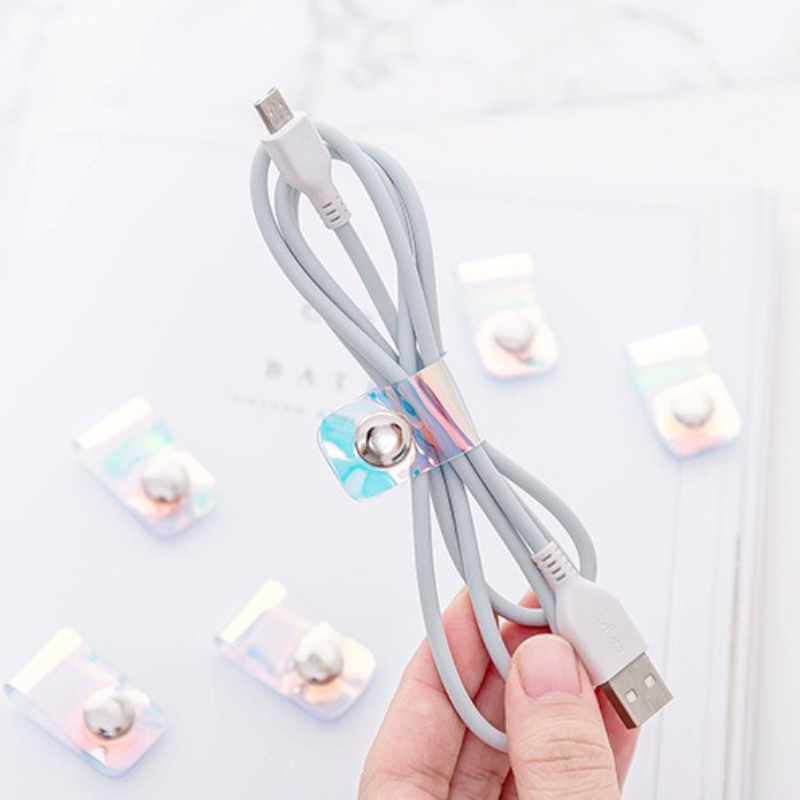 5 pezzi INS Laser PVC Starp ca - Cable Organizer Travel recensione e prezzo