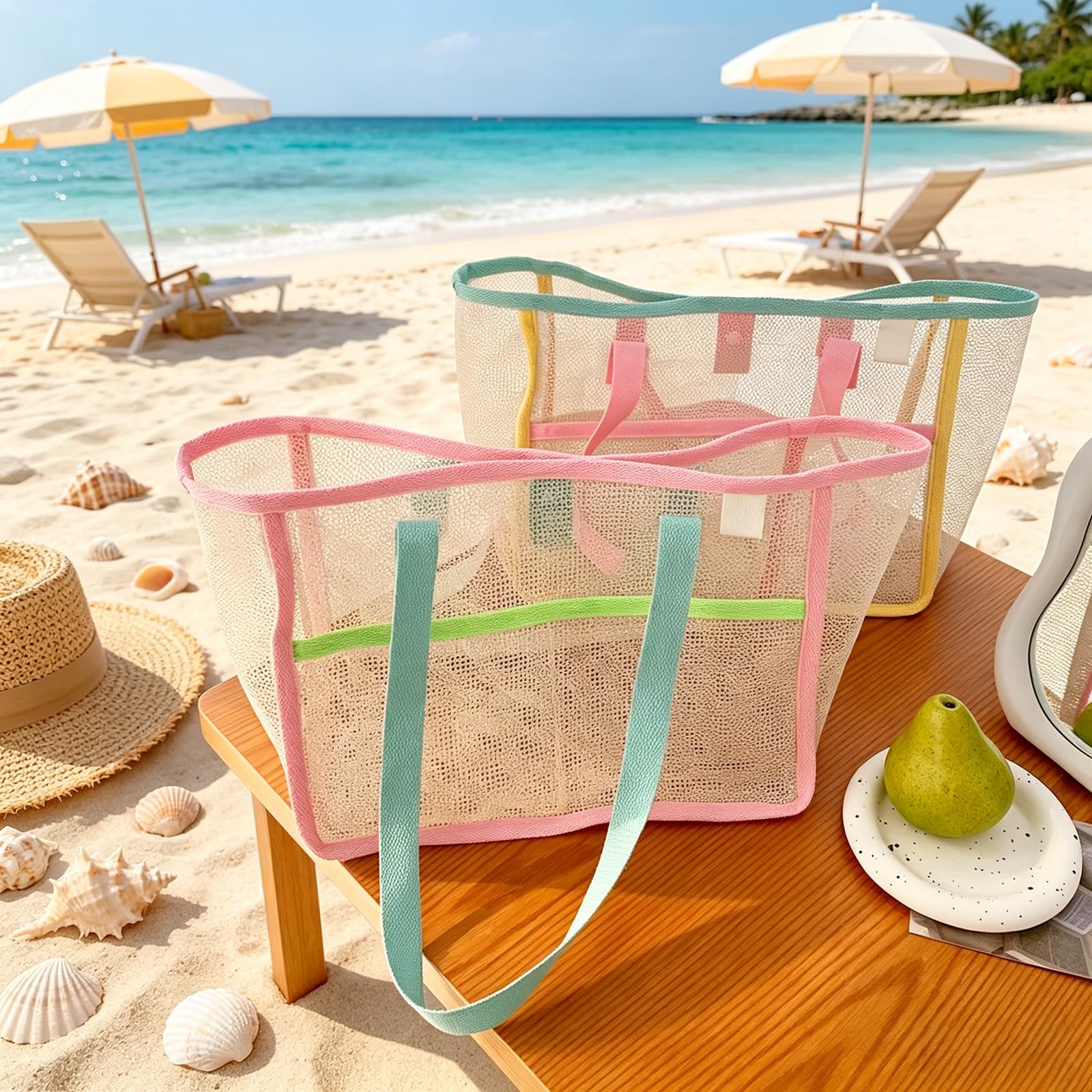 Borse da Spiaggia per Donne, B - Travel Accessories Bag recensione e prezzo