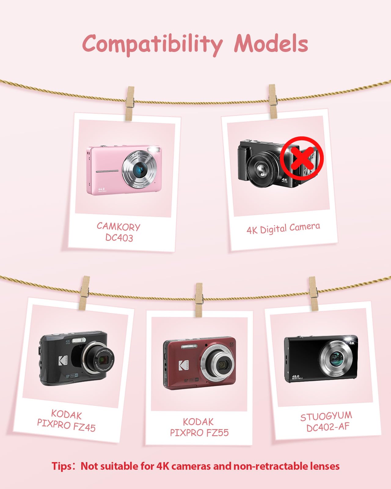 Custodia per fotocamera per fo - Travel Accessories Pink recensione e prezzo