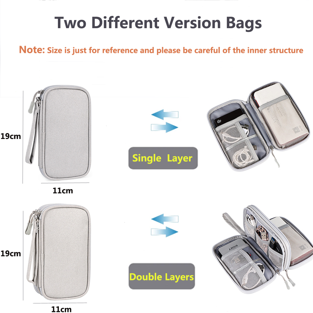 Borsa per il trucco multifunzi - Cable Organizer Travel recensione e prezzo
