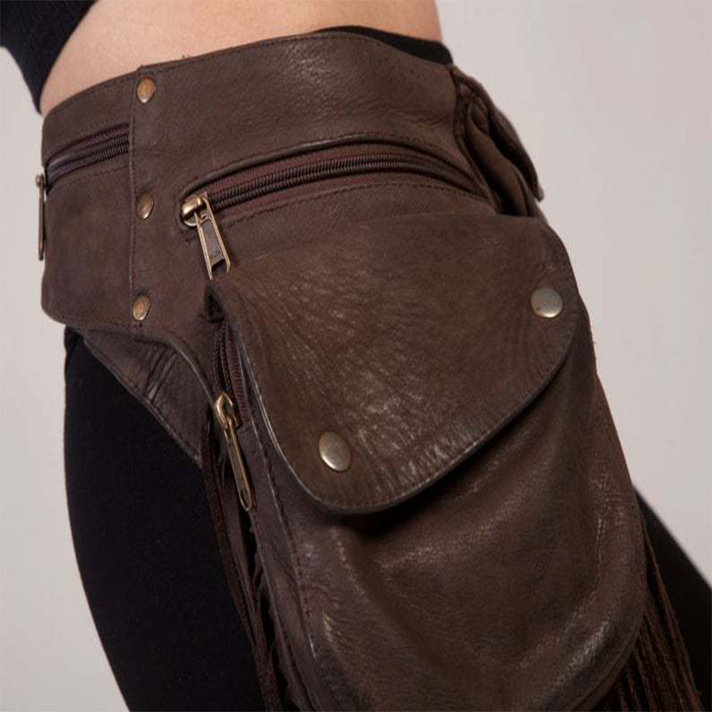 Marsupio Steampunk in pelle fa - Travel Accessories Hip Belt recensione e prezzo