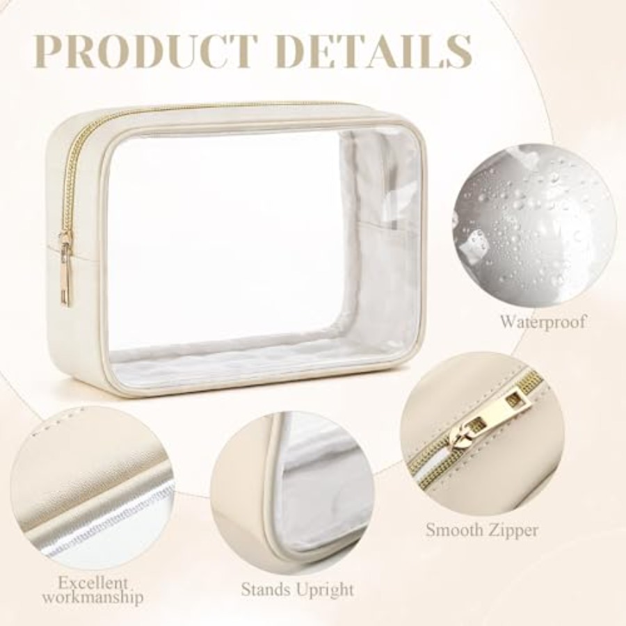 Set di 10 Borse Trasparenti pe - Toiletry Bag Tsa recensione e prezzo
