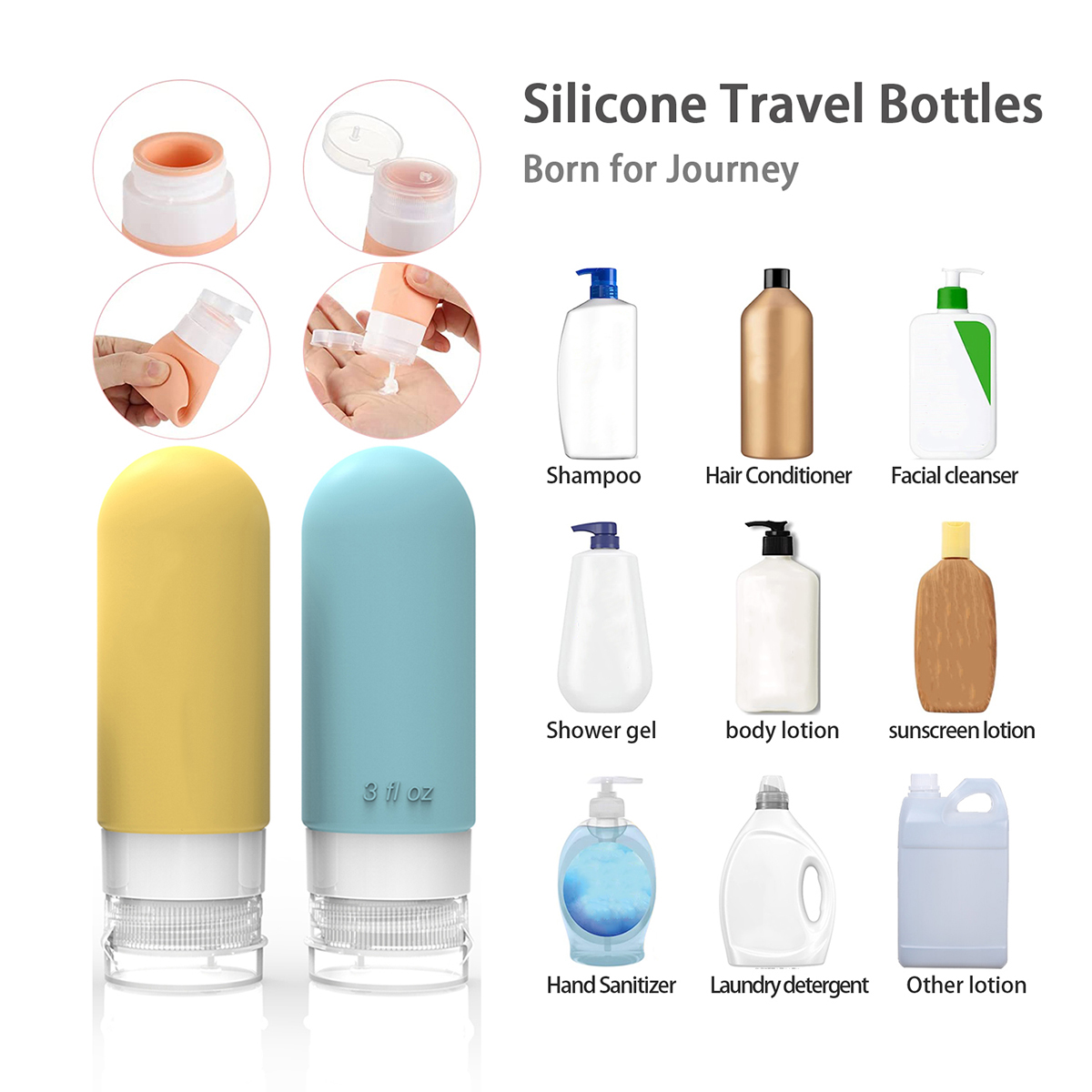 Confezione da 16 bottiglie da  - Toiletry Bag Tsa recensione e prezzo